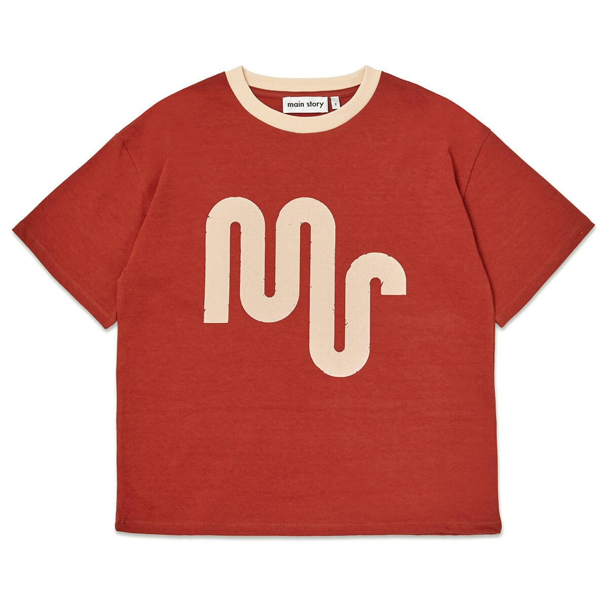 トップス Mainstory 2026SS longtee Brick 4y Main Story Long Tee in Brick – Junior Edition