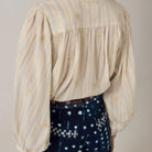 Caroline Blouse in Off White by Maison Hotel