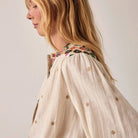 Cleo Blouse in Off White by Maison Hotel