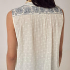 Irina Blouse in Lapis Lazuli by Maison Hotel