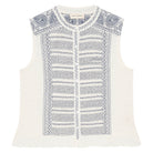 Irina Blouse in Lapis Lazuli by Maison Hotel