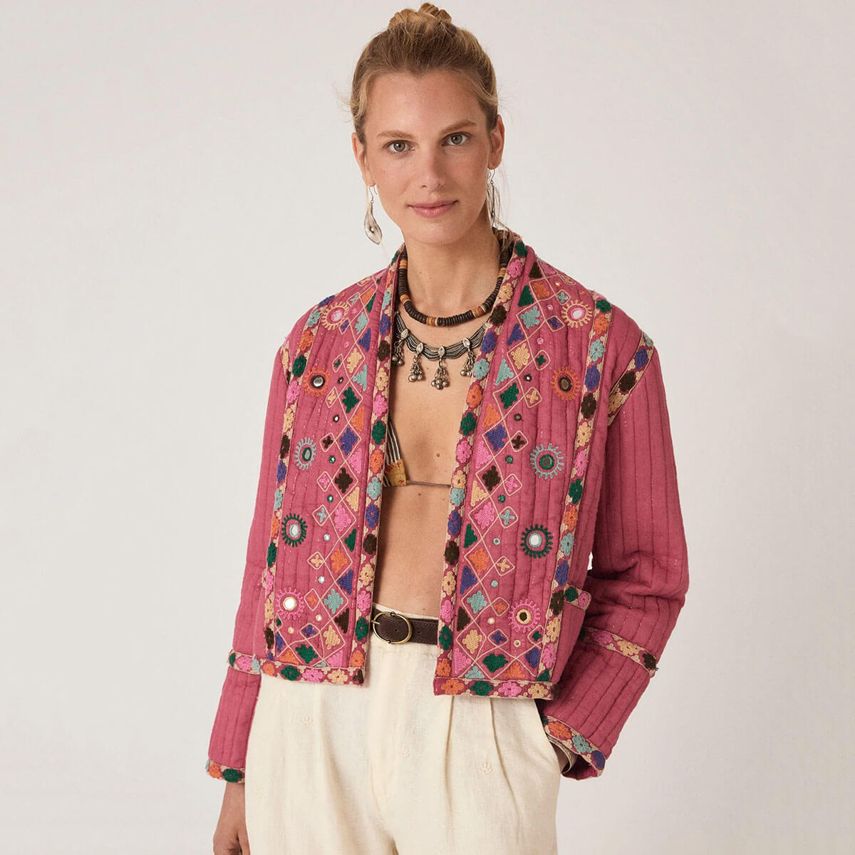 Maison Hotel Nisha Jacket in Pink City – Junior Edition