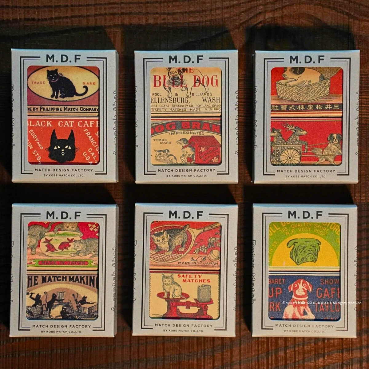 Family Pets Retro Matches by Match Design Factory – Junior Edition
