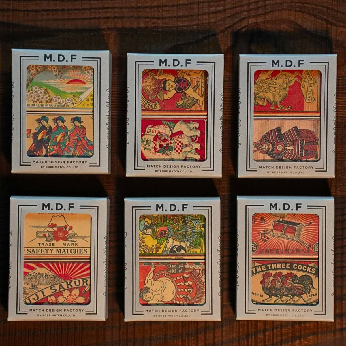 The Spirit Of Japan Retro Matches by Match Design Factory – Junior