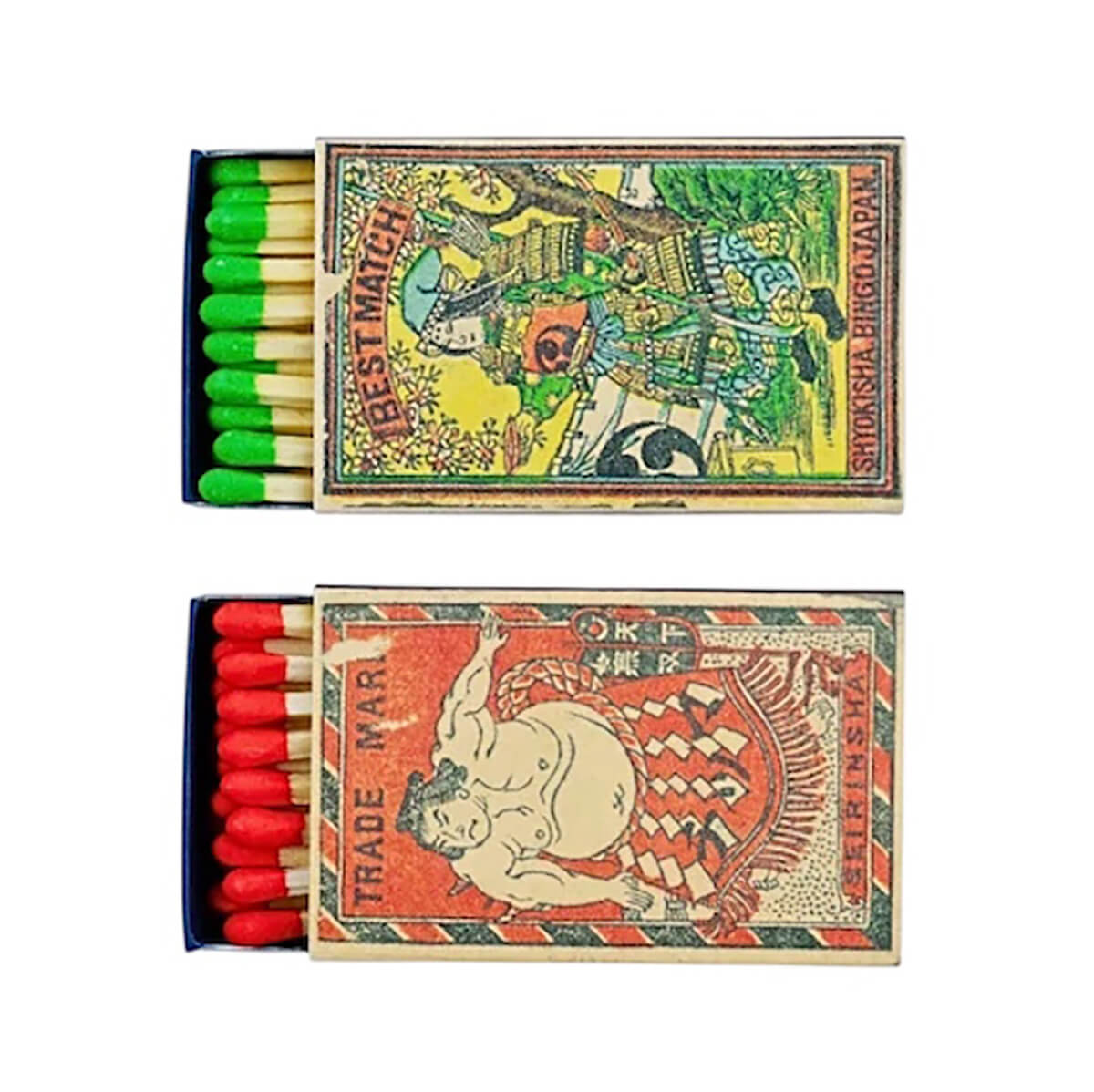 The Spirit Of Japan Retro Matches by Match Design Factory – Junior