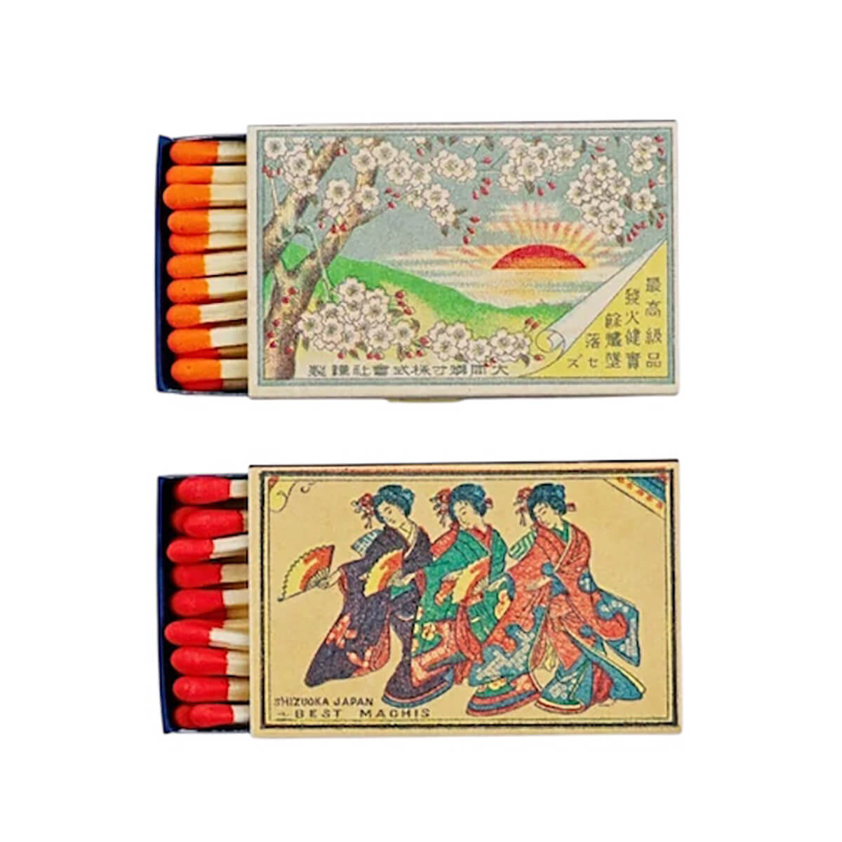 The Spirit Of Japan Retro Matches by Match Design Factory – Junior