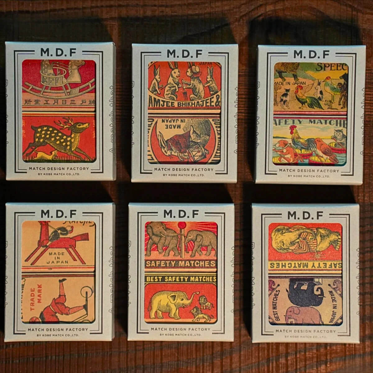 Whimsical Tales Retro Matches by Match Design Factory