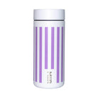360 Traveler Tumbler 355ml in Purple Stripes by Matchasome x MiiR