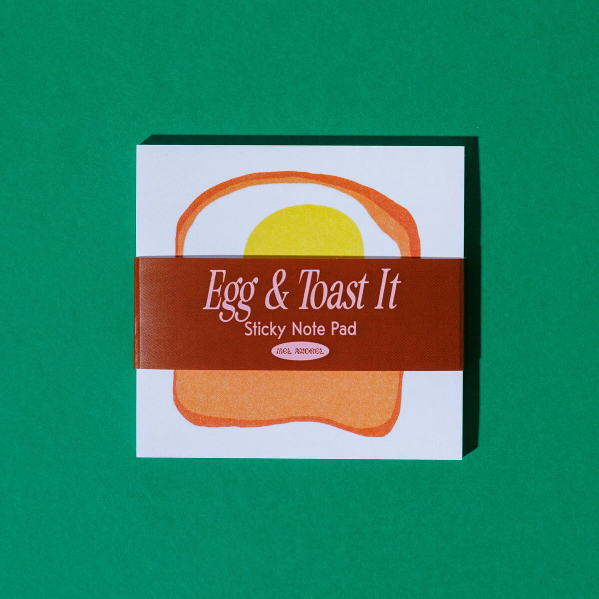 Toast Notes Egg & Toast It Sticky Notes by Mel Andrel – Junior Edition