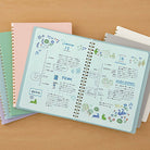 Ring Colour A5 Dot Grid Notebook in Green by Midori
