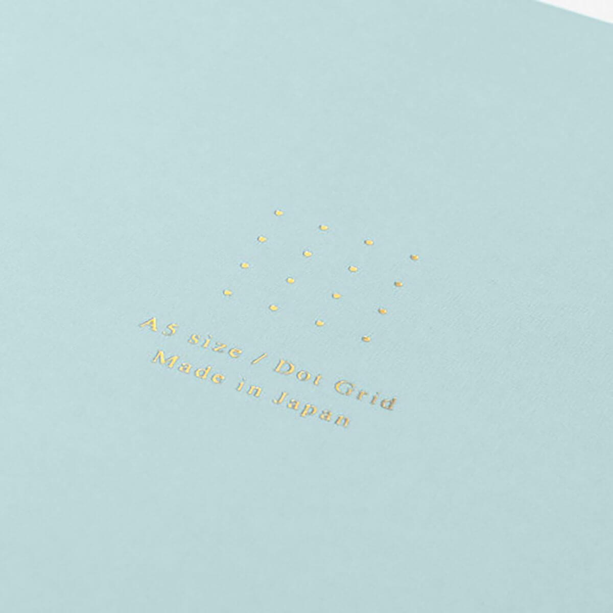 Soft Colour A5 Dot Grid Notebook in Blue by Midori