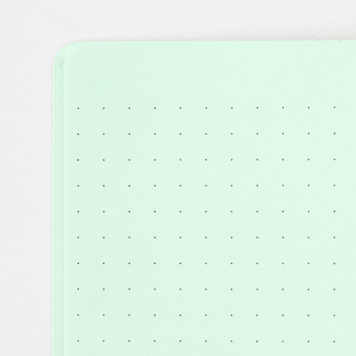 Soft Colour A5 Dot Grid Notebook in Green by Midori