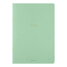 Soft Colour A5 Dot Grid Notebook in Green by Midori