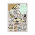Sweets & Animals Yuru Log B6 Notebook by Midori