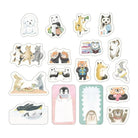 Animal Emotions Yuru Log Roll Stickers by Midori