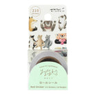 Animal Emotions Yuru Log Roll Stickers by Midori