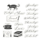 Calligraphy Yuru Log Roll Stickers by Midori