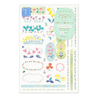 Floral Yuru Log Stickers by Midori