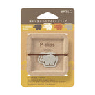 Elephant P-Clip Paperclips by Midori