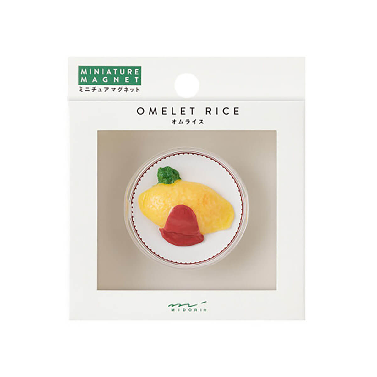 Omelet Rice Miniature Magnet by Midori