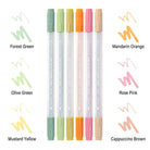 Positive Colour Pens for Paintable Stamp (Set of 6) by Midori