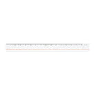 Lens Ruler (15cm) in Clear by Midori