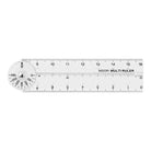 Multi Ruler (16cm) in Clear by Midori
