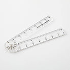 Multi Ruler (16cm) in Clear by Midori