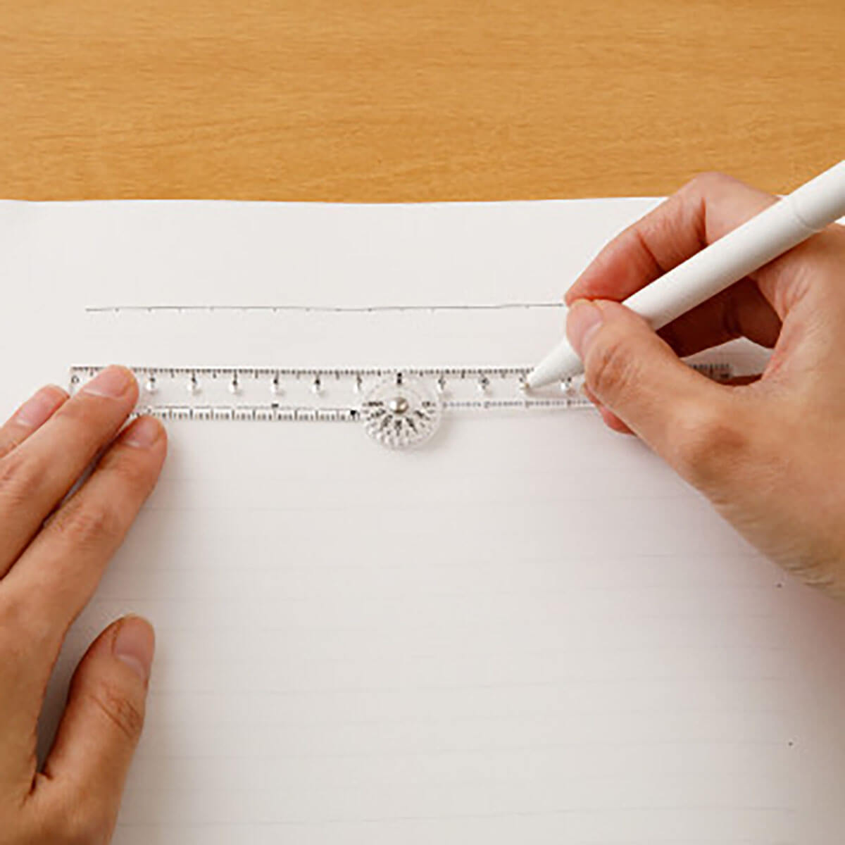 Multi Ruler (16cm) in Clear by Midori