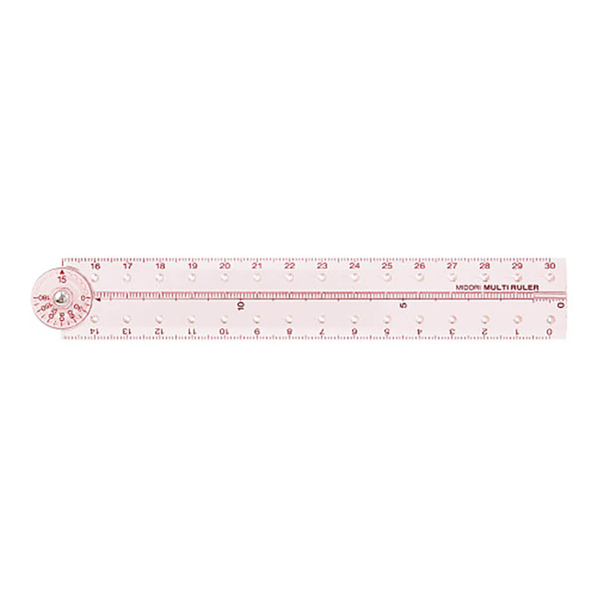 Multi Ruler (30cm) in Pink by Midori