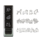 Dog & Landscape Paintable Stamp Roller by Midori