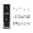 Mountain View Paintable Stamp Roller by Midori