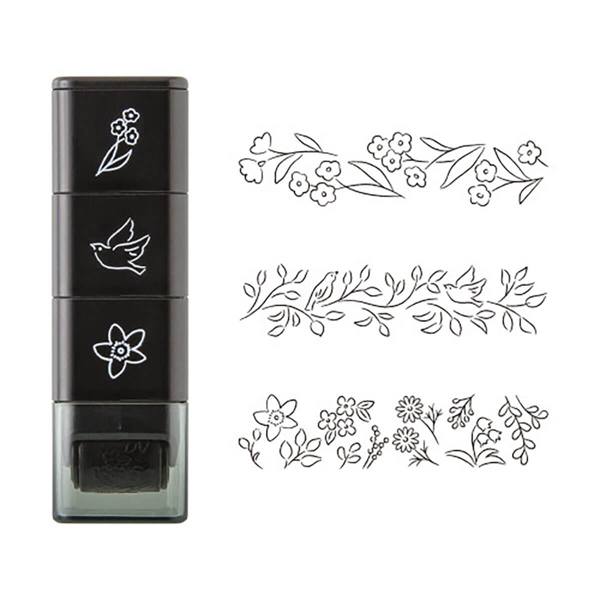 Plant Paintable Stamp Roller by Midori