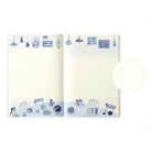 Blue Nordic Yuru Log B6 Notebook by Midori