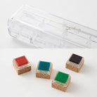 Cat Yuru Log Pre-Inked Stamp Set by Midori