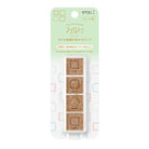 Frame Yuru Log Pre-Inked Stamp Set by Midori