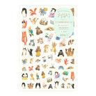 Animal Yuru Log Stickers by Midori