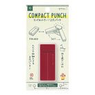 Compact Hole Punch in Dark Red (XS) by Midori