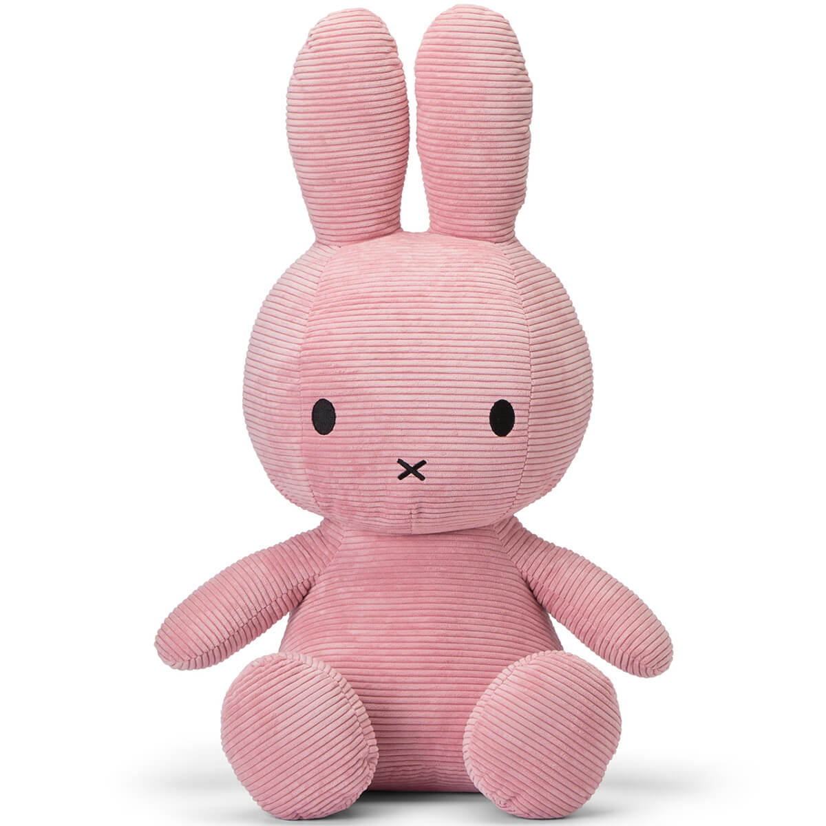 値下げ‼️BON TON TOYS コーデュロイミッフィー 70cm ライトピンク Mega Corduroy Miffy in Pink (70cm) by Bon Ton Toys – Junior Edition