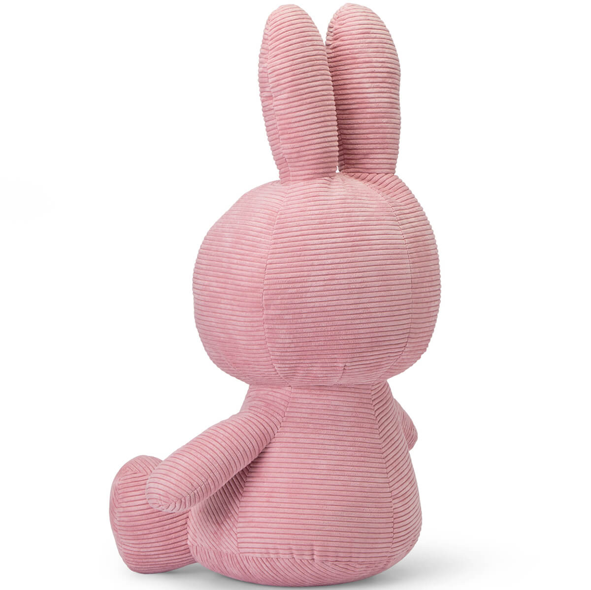 BON TON TOYS コーデュロイミッフィー 70cm ライトピンク Mega Corduroy Miffy in Pink (70cm) by Bon Ton Toys – Junior Edition