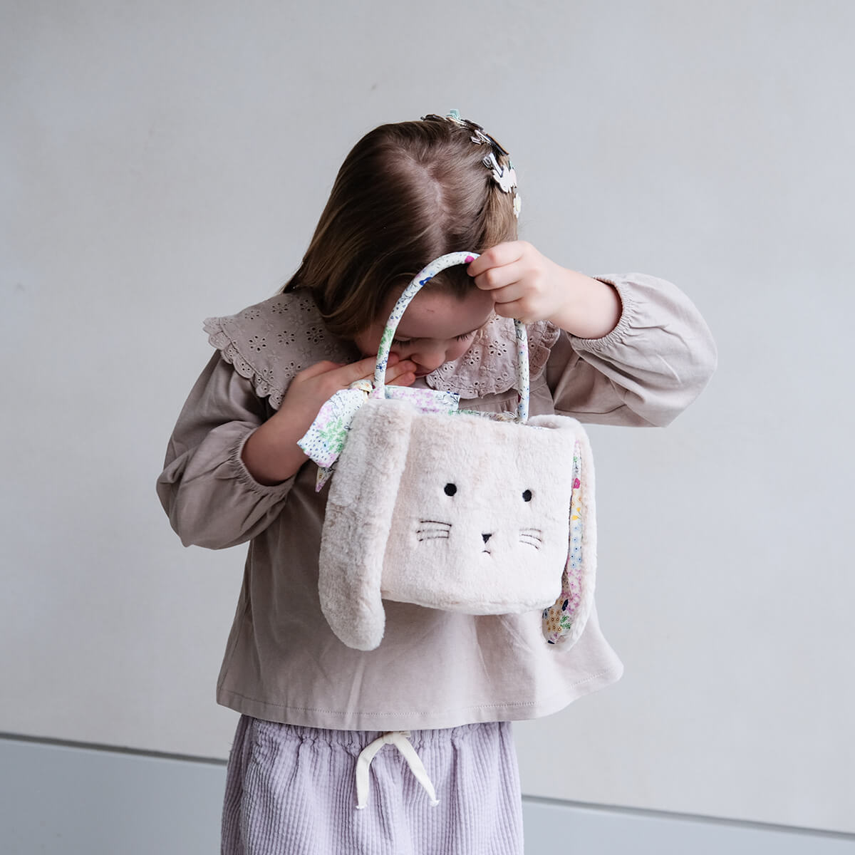 Fluffy Easter Basket by Mimi & Lula – Junior Edition