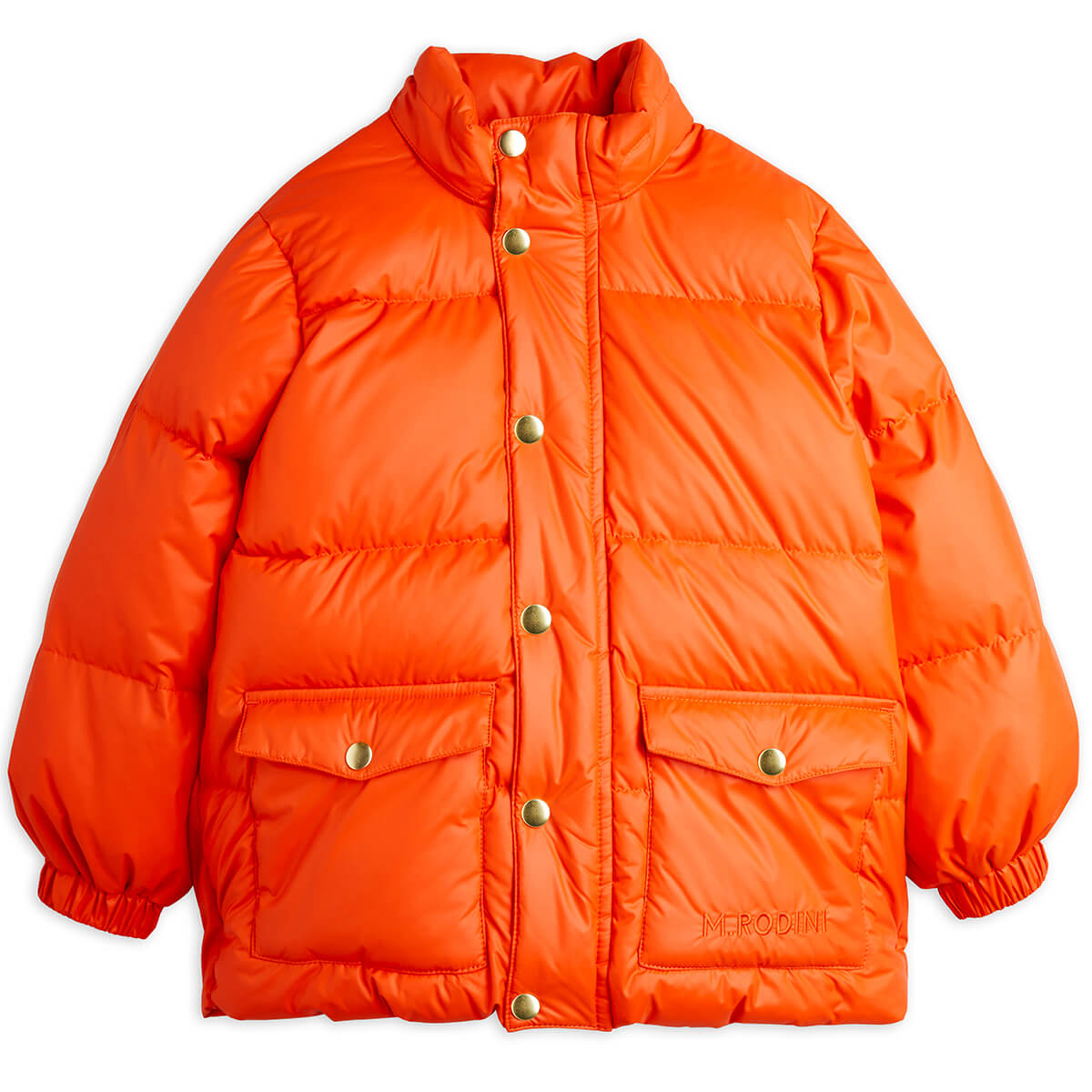 Coucou Bebe Bebe Puffer Heavy Hooded Puffer Jacket In Red By Mini