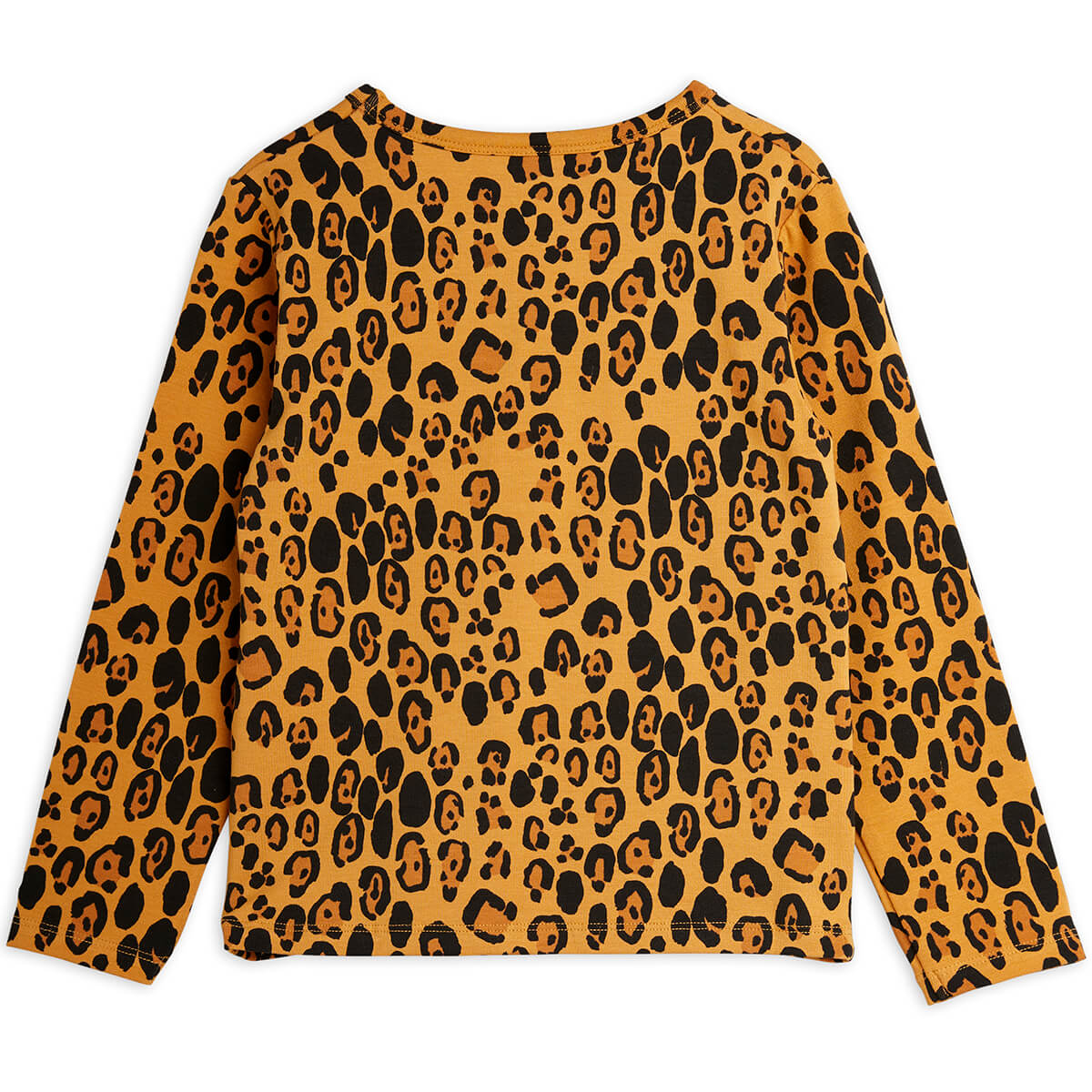 Basic Leopard Long Sleeve Tee by Mini Rodini