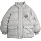 Cat Ears Heavy Puffer Jacket in Grey by Mini Rodini