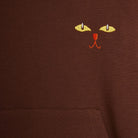 Cat Ears Hoodie Sweat Dress in Brown by Mini Rodini