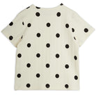 Dots Dog Tee in Off White by Mini Rodini