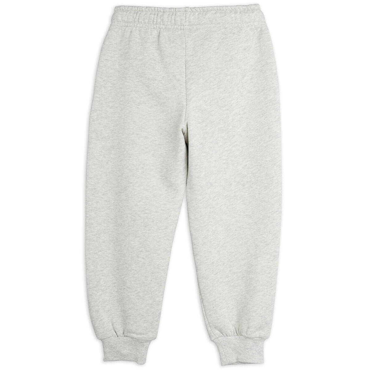Elephant Shrew Embroidered Sweatpants in Grey Melange by Mini Rodini