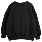 Elephant Shrew Panel Sweatshirt in Black by Mini Rodini