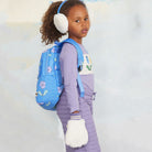 Faux Fur Mittens in Off White by Mini Rodini