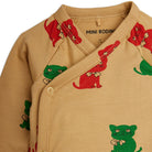 Kittens Baby Set in Beige by Mini Rodini